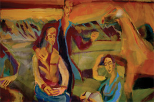 Aimé Pache - Huile sur toile